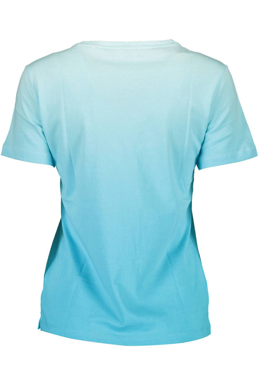 Light Blue Short Sleeve Logo Tee