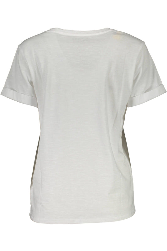 Chic Organic Cotton Logo Tee - Pristine White