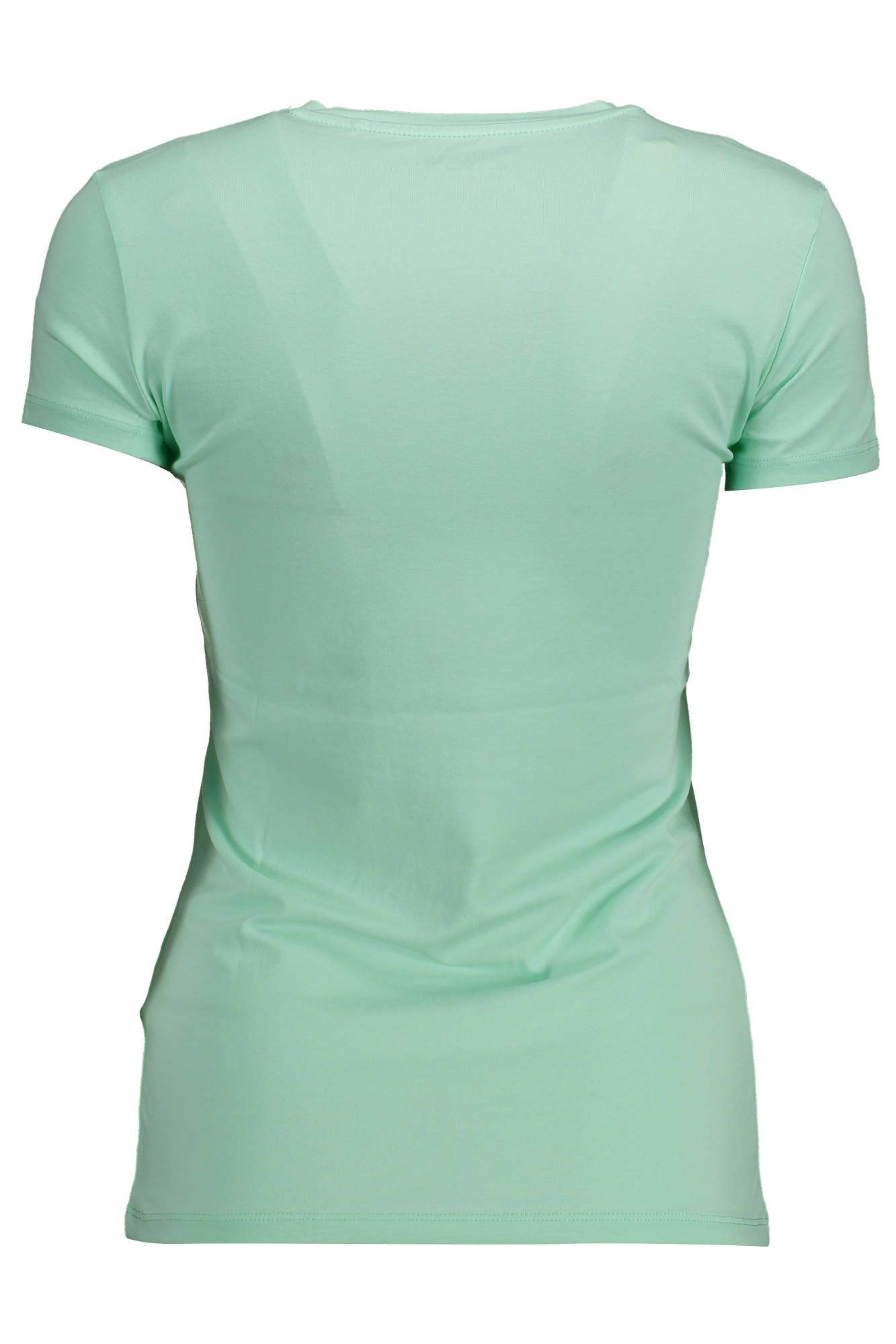 Iridescent Rhinestone V-Neck Tee
