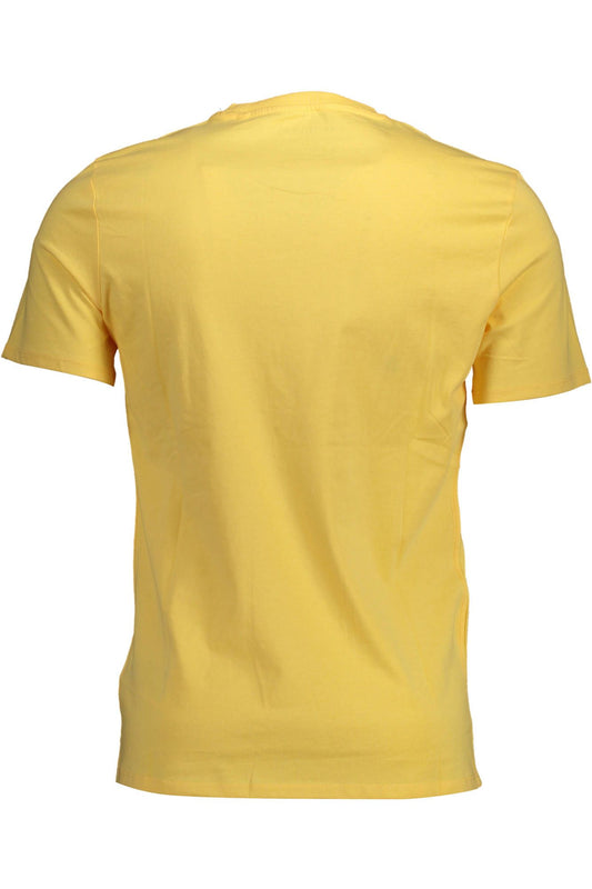 Slim Fit Organic Cotton Tee in Yellow