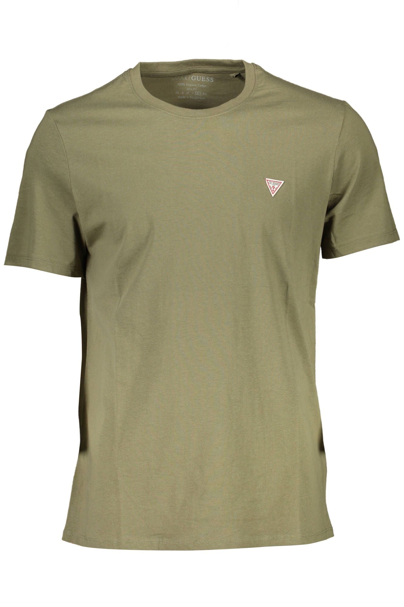 Slim Organic Cotton Tee with Logo