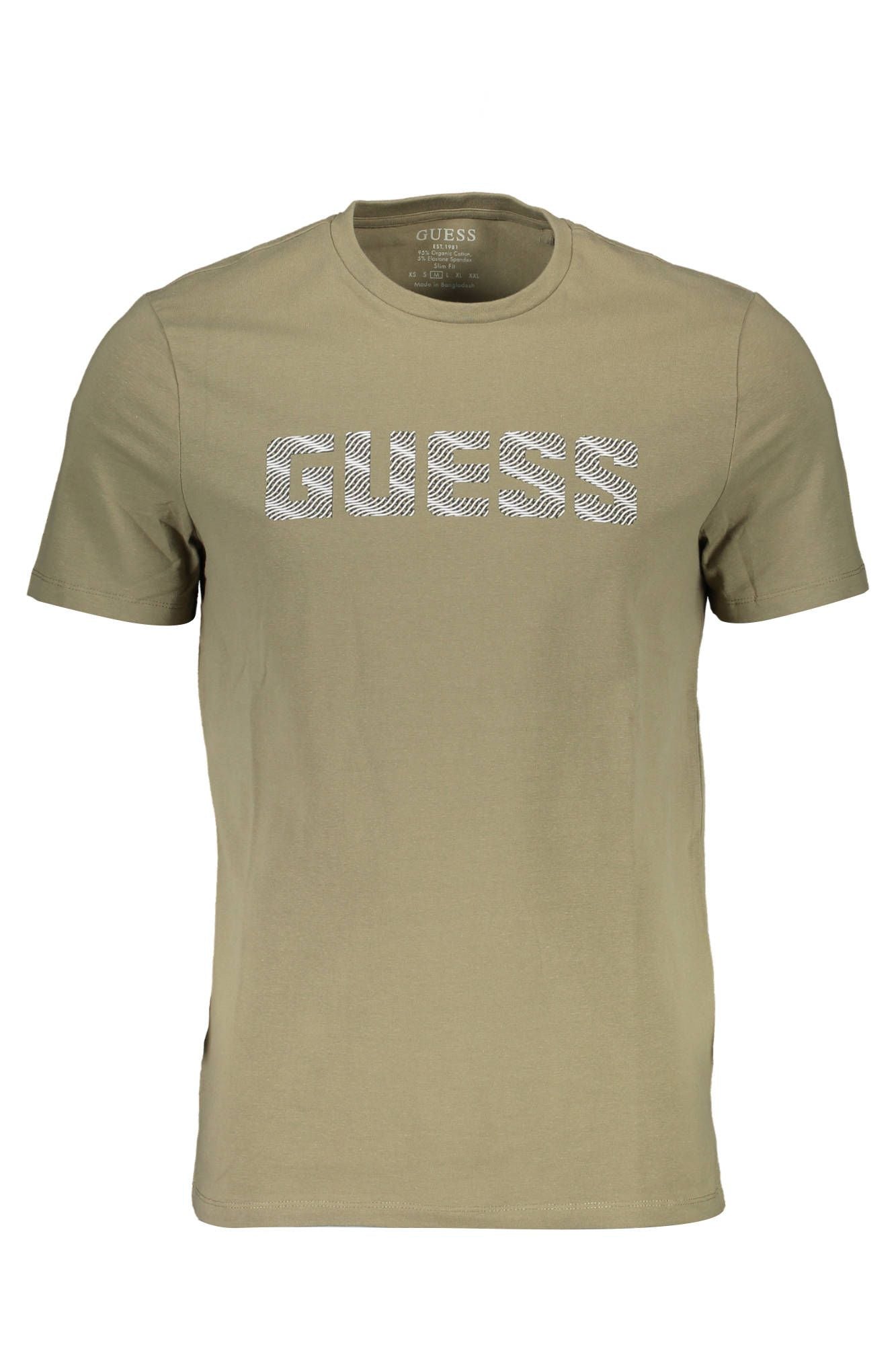 Emerald Crew Neck Tee with Contrast Details