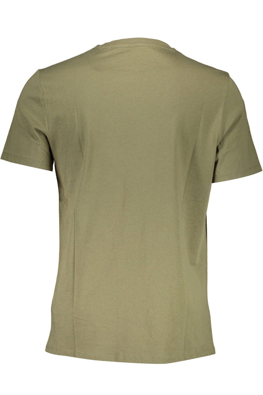 Slim Organic Cotton Tee with Logo