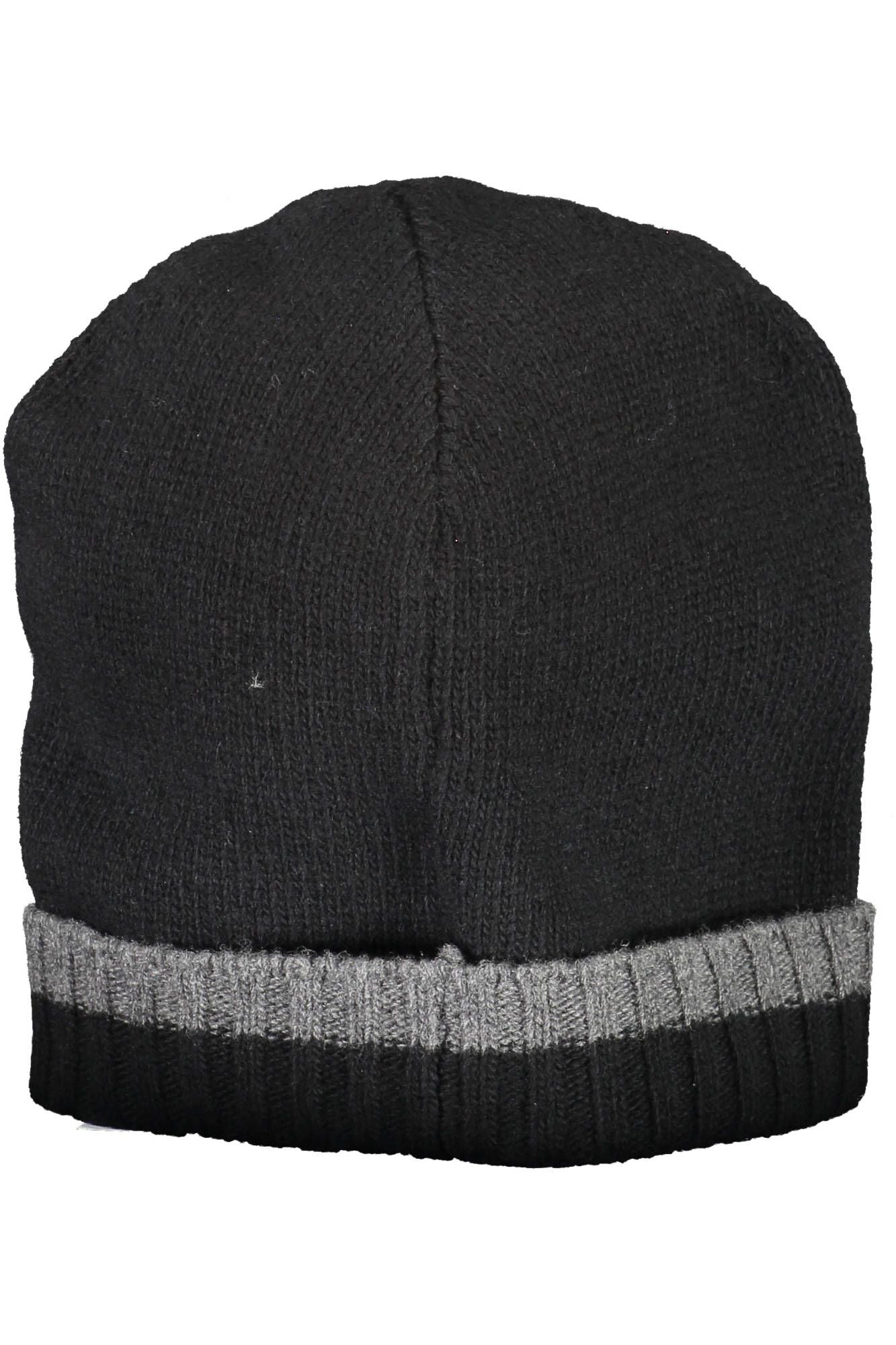 Elegant Wool-Cashmere Blend Cap with Logo Embroidery