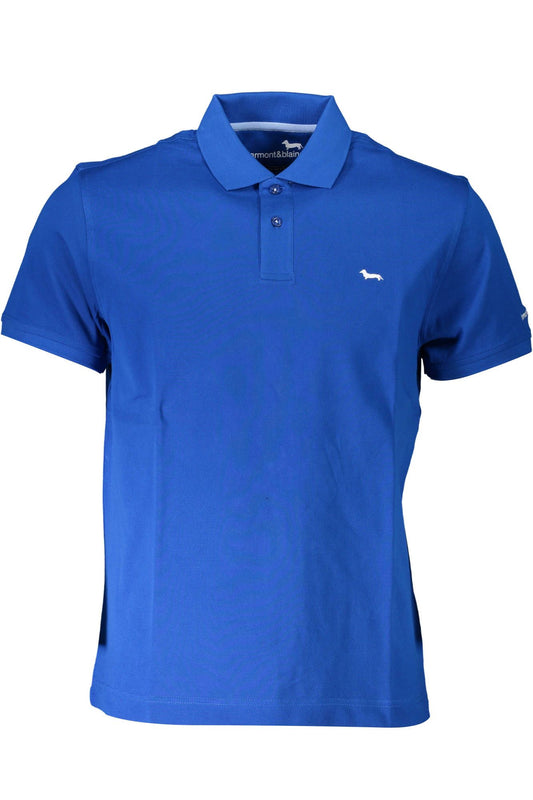 Chic Embroidered Blue Polo Shirt - Regular Fit