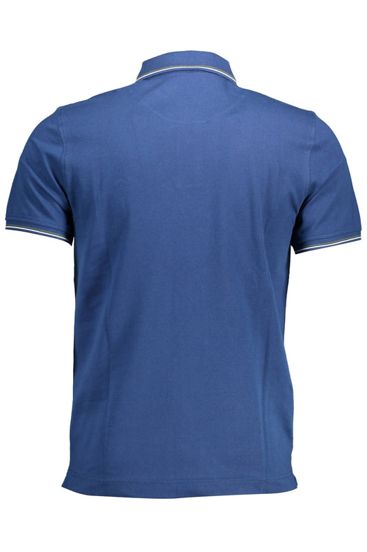 Sophisticated Slim Fit Blue Polo Shirt