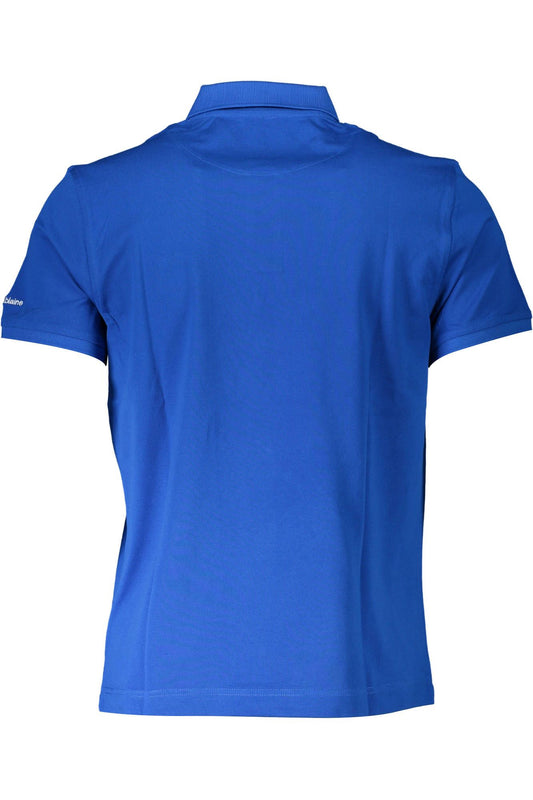 Chic Embroidered Blue Polo Shirt - Regular Fit