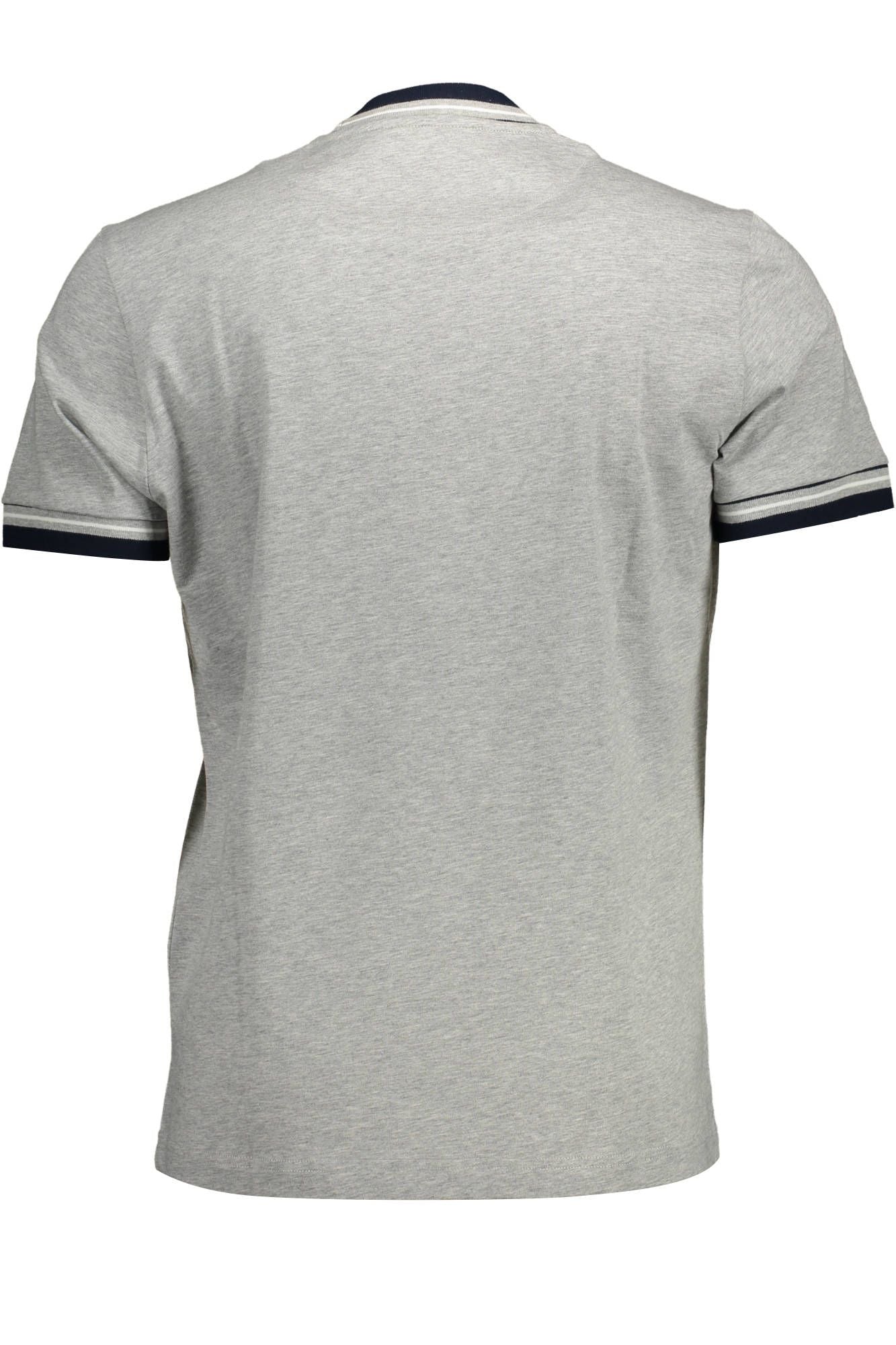 Chic Contrast Detail Crew Neck Tee