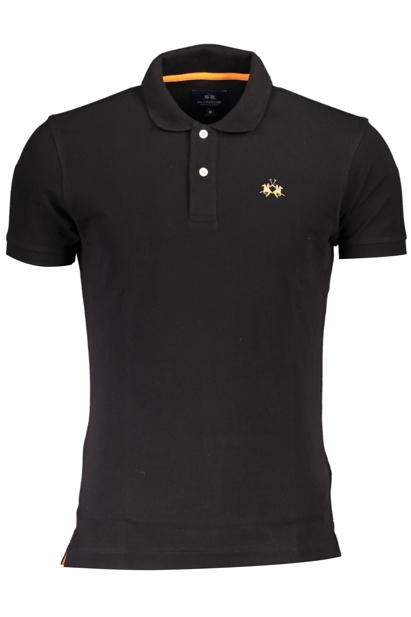 Elegant Slim Fit Polo with Contrasting Details