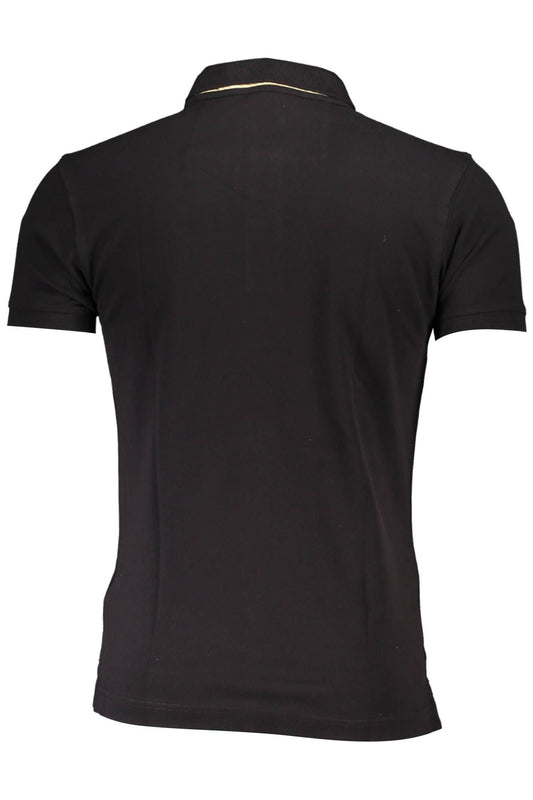 Elegant Slim Fit Polo with Contrasting Details