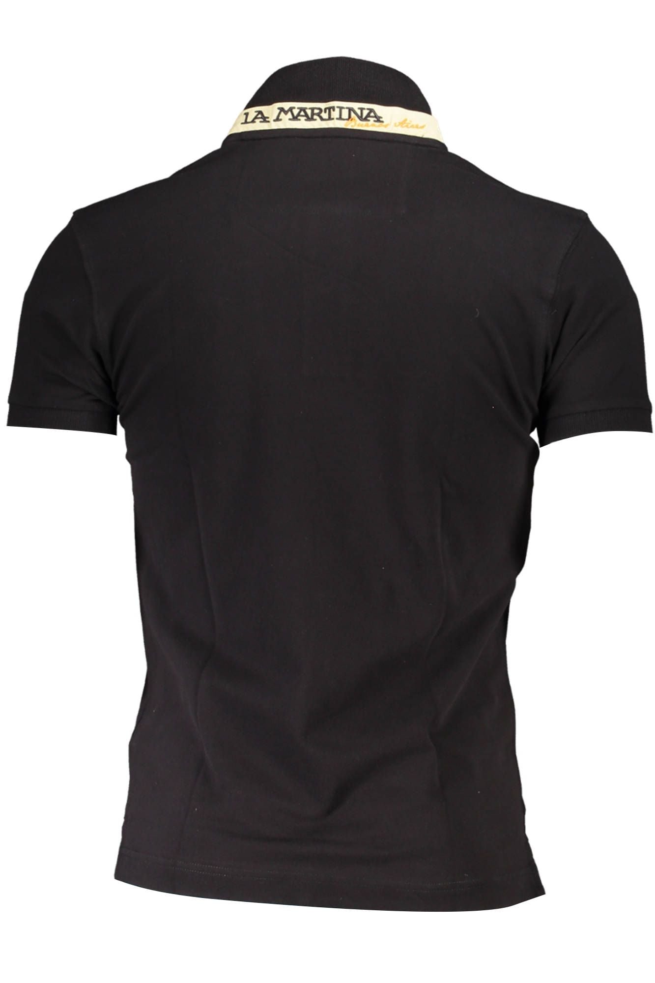 Elegant Slim Fit Polo with Contrasting Details