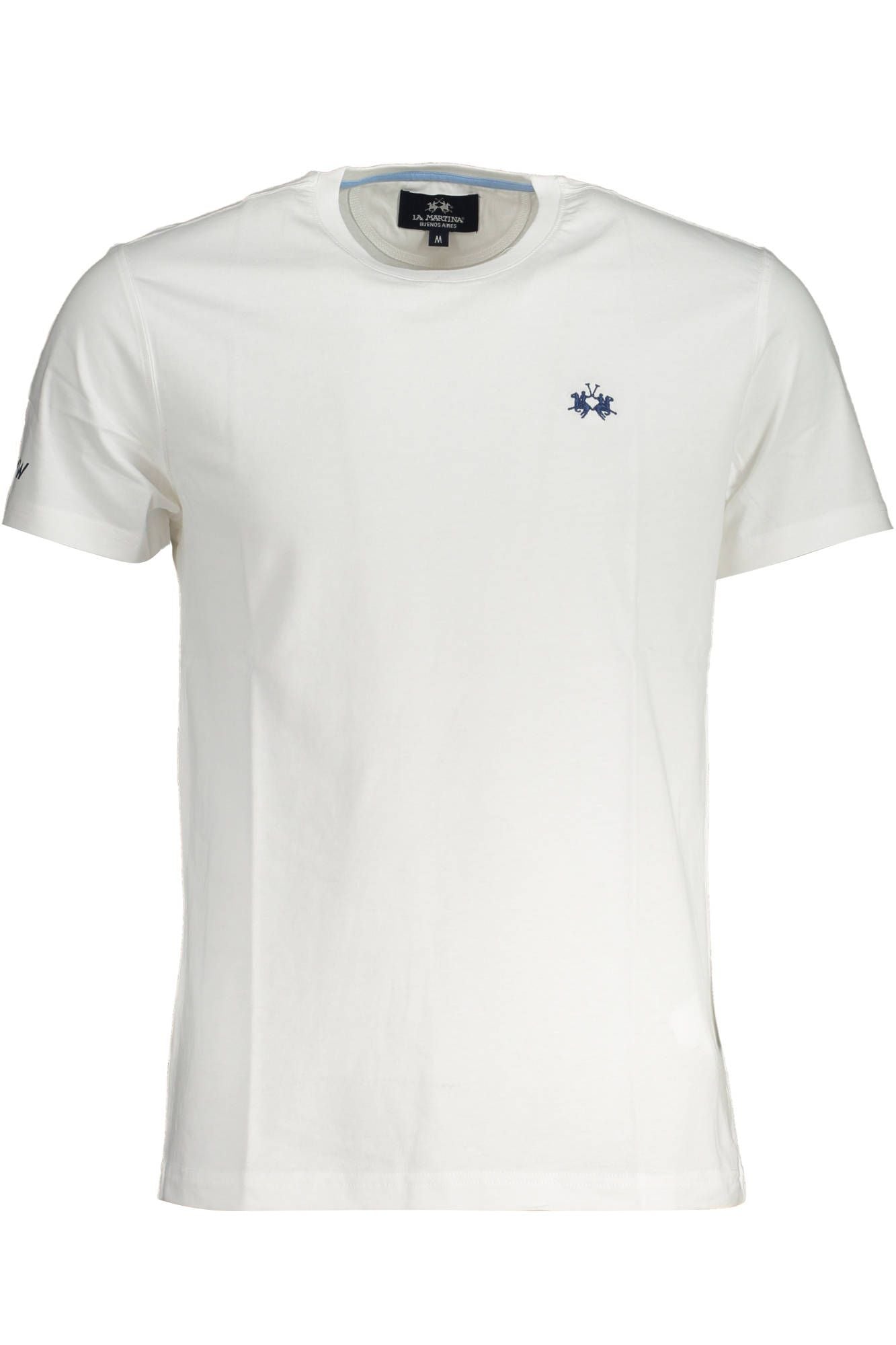 Elegance on Display: Embroidered White Tee
