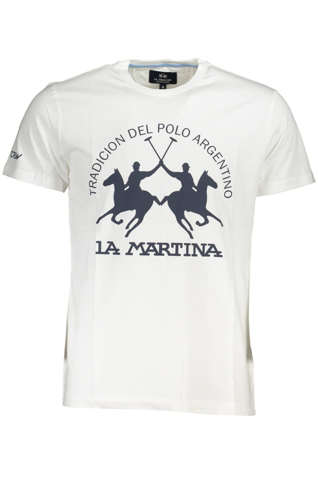 Classic White Print Tee with Timeless Elegance