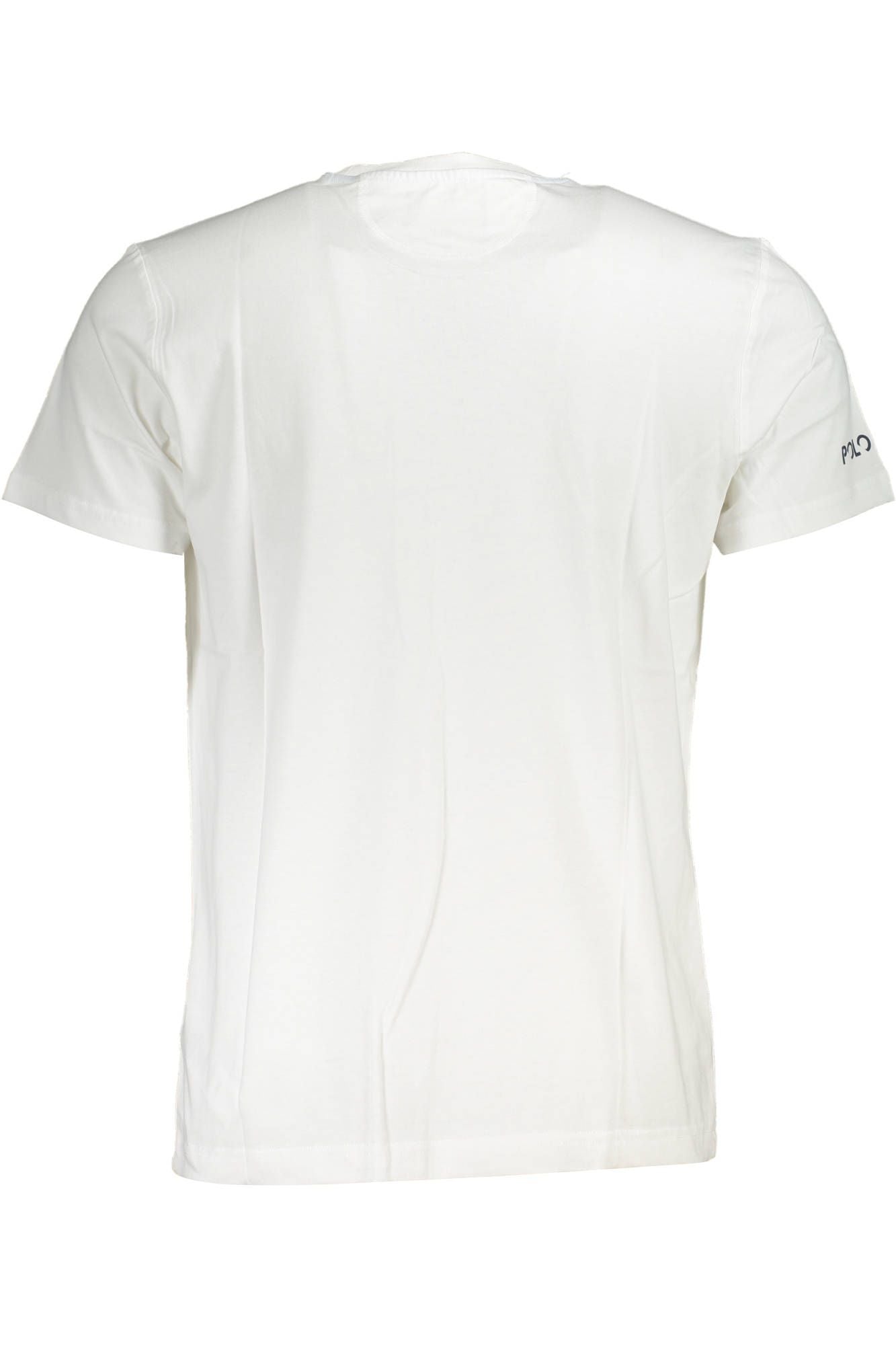 Classic White Print Tee with Timeless Elegance