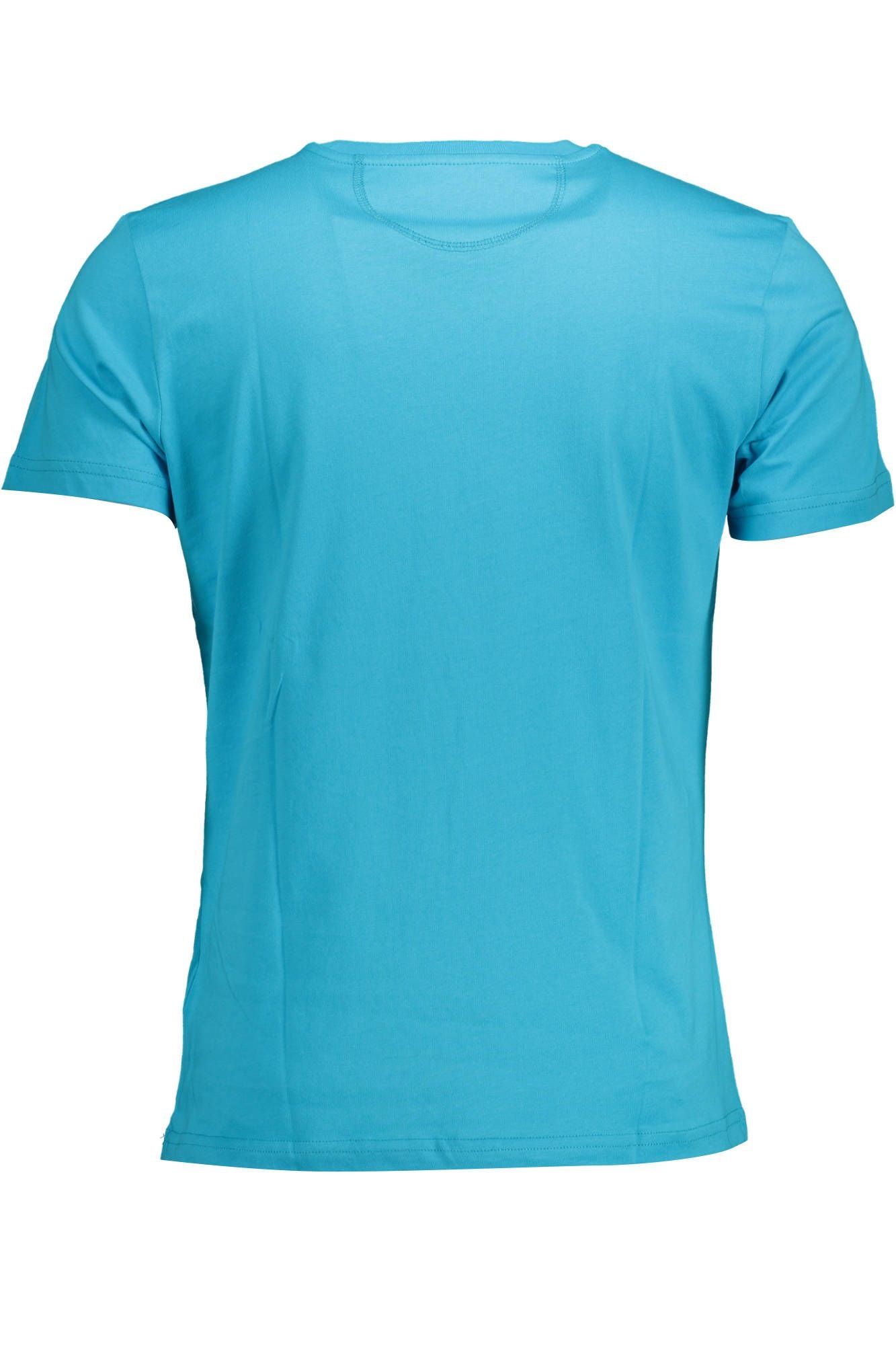 Crew Neck Cotton Tee with Iconic Print