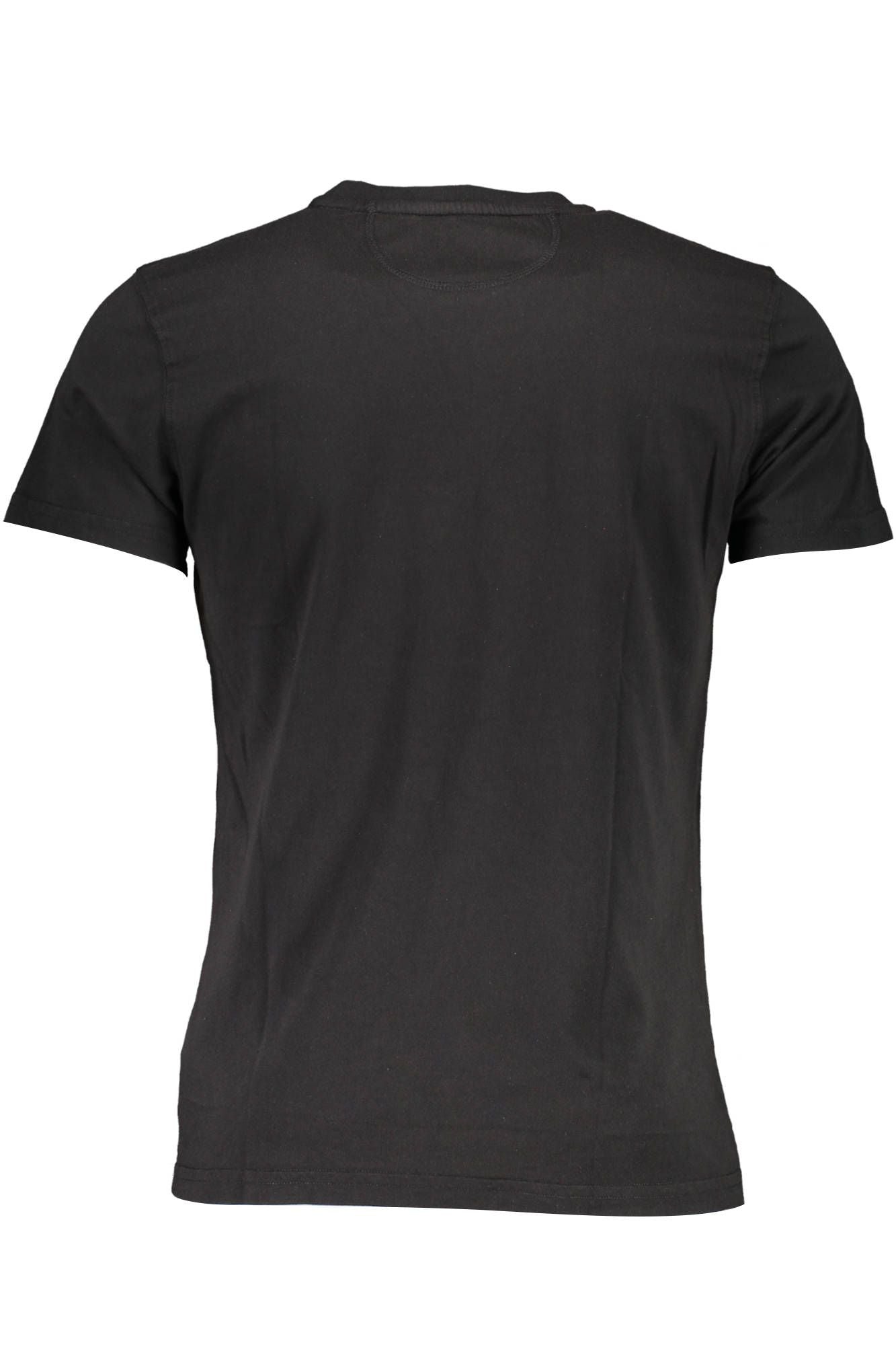 Elegant Black Embroidered Tee