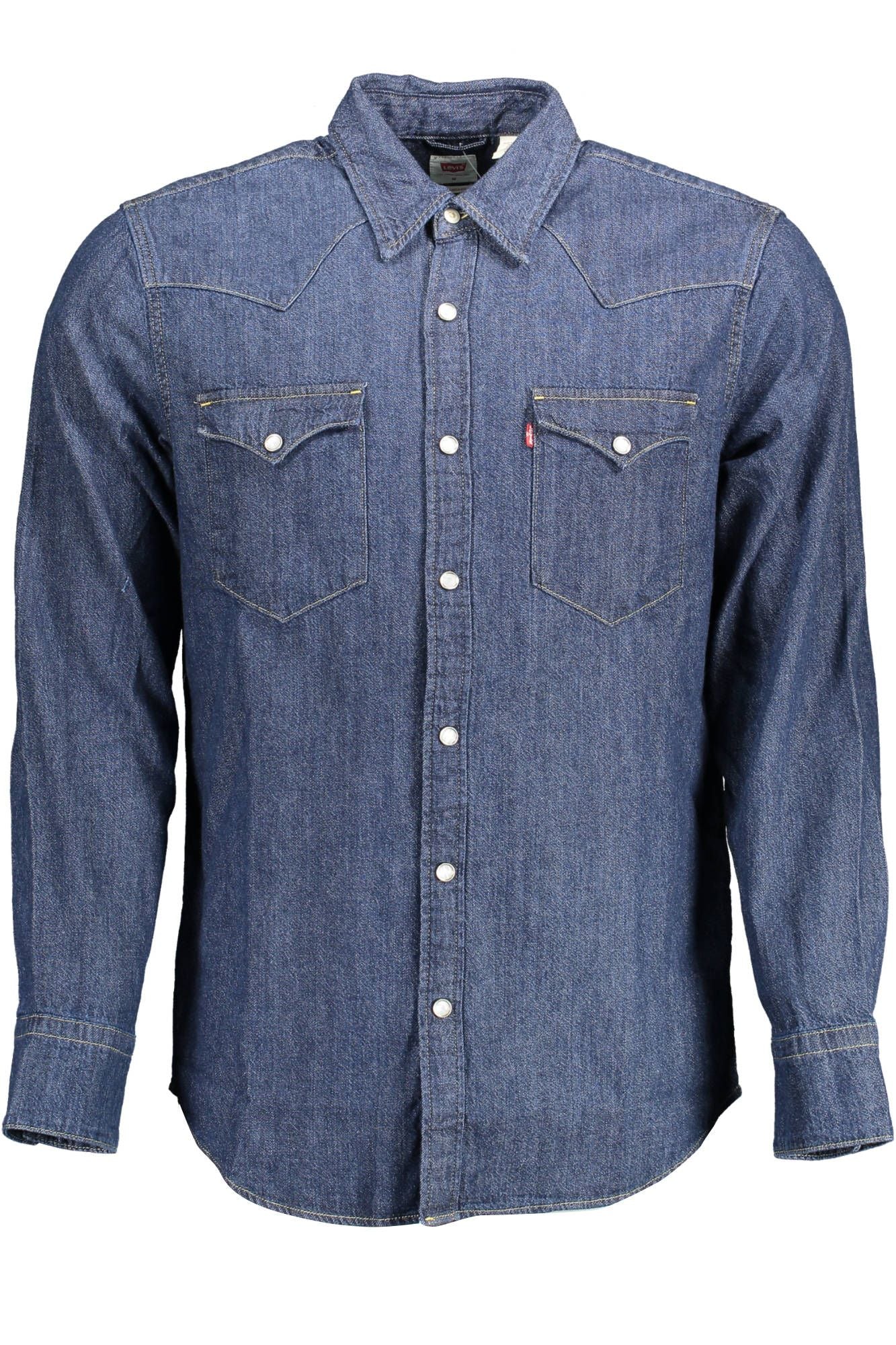 Classic Blue Denim Long Sleeve Shirt