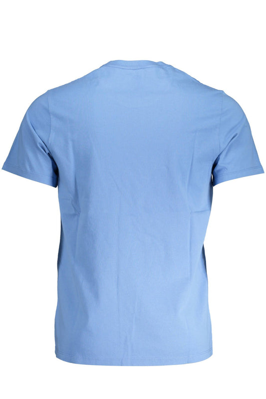 Elegant Light Blue Cotton Tee