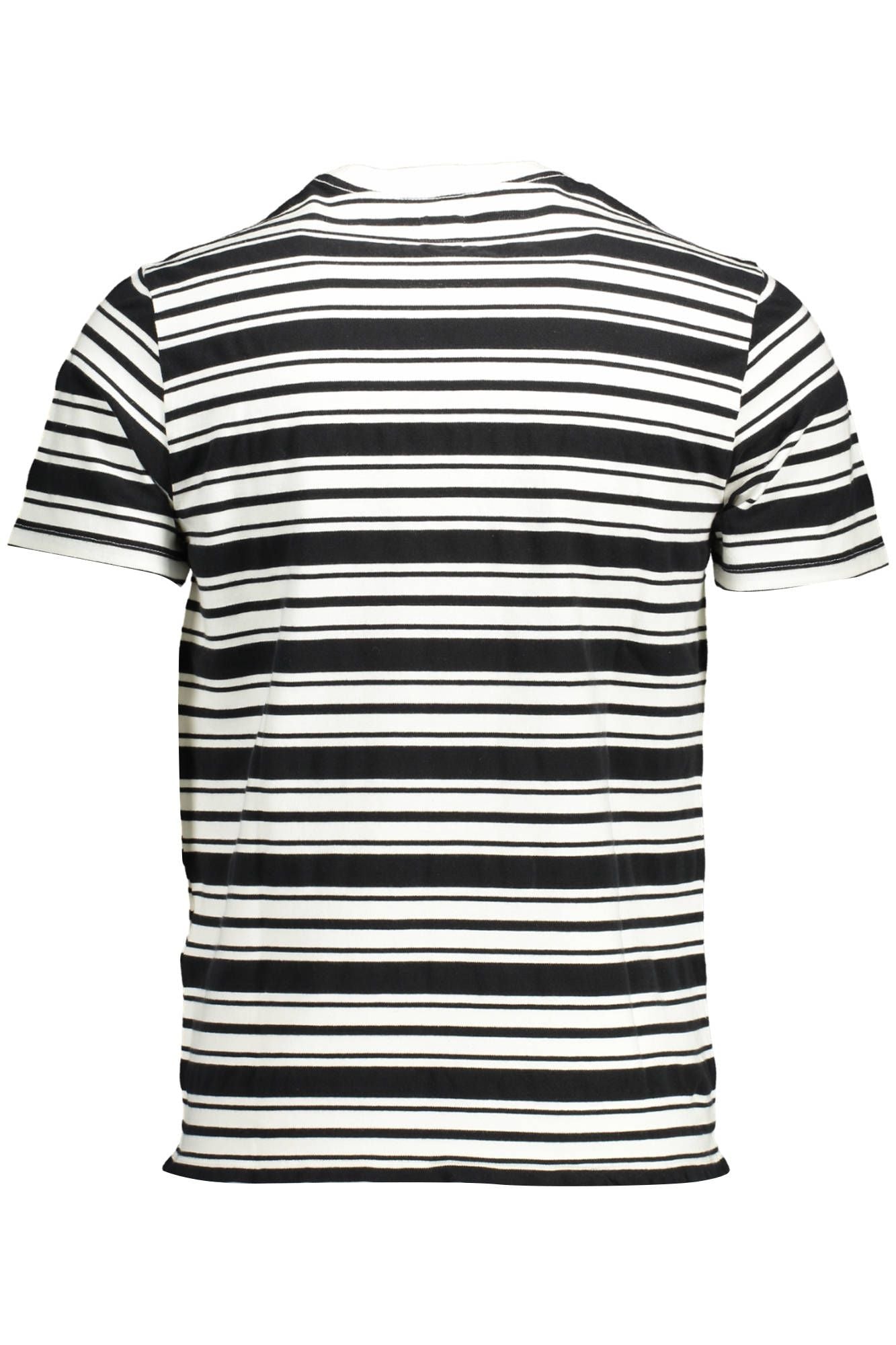 Classic Cotton White Tee with Logo Detail