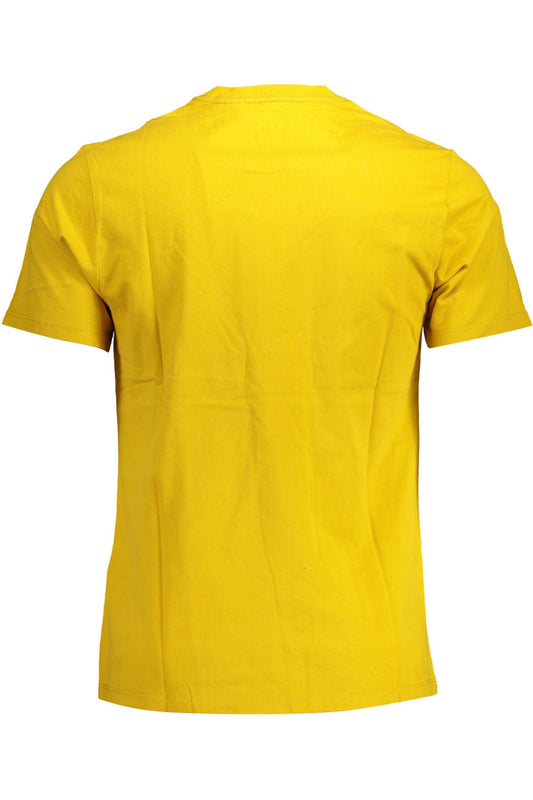 Sunshine Yellow Cotton Tee with Classic Logo