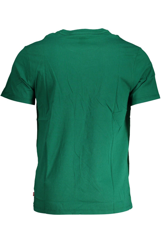 Timeless Green Round Neck Cotton Tee