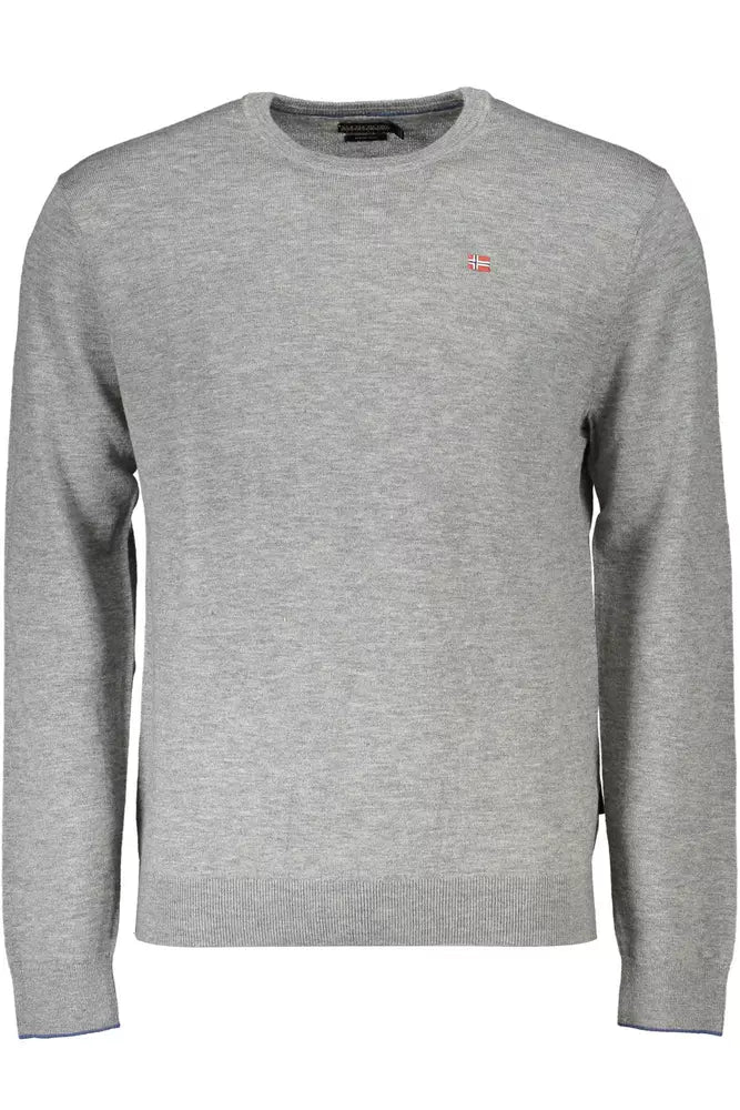 Elegant Woolen Embroidered Sweater