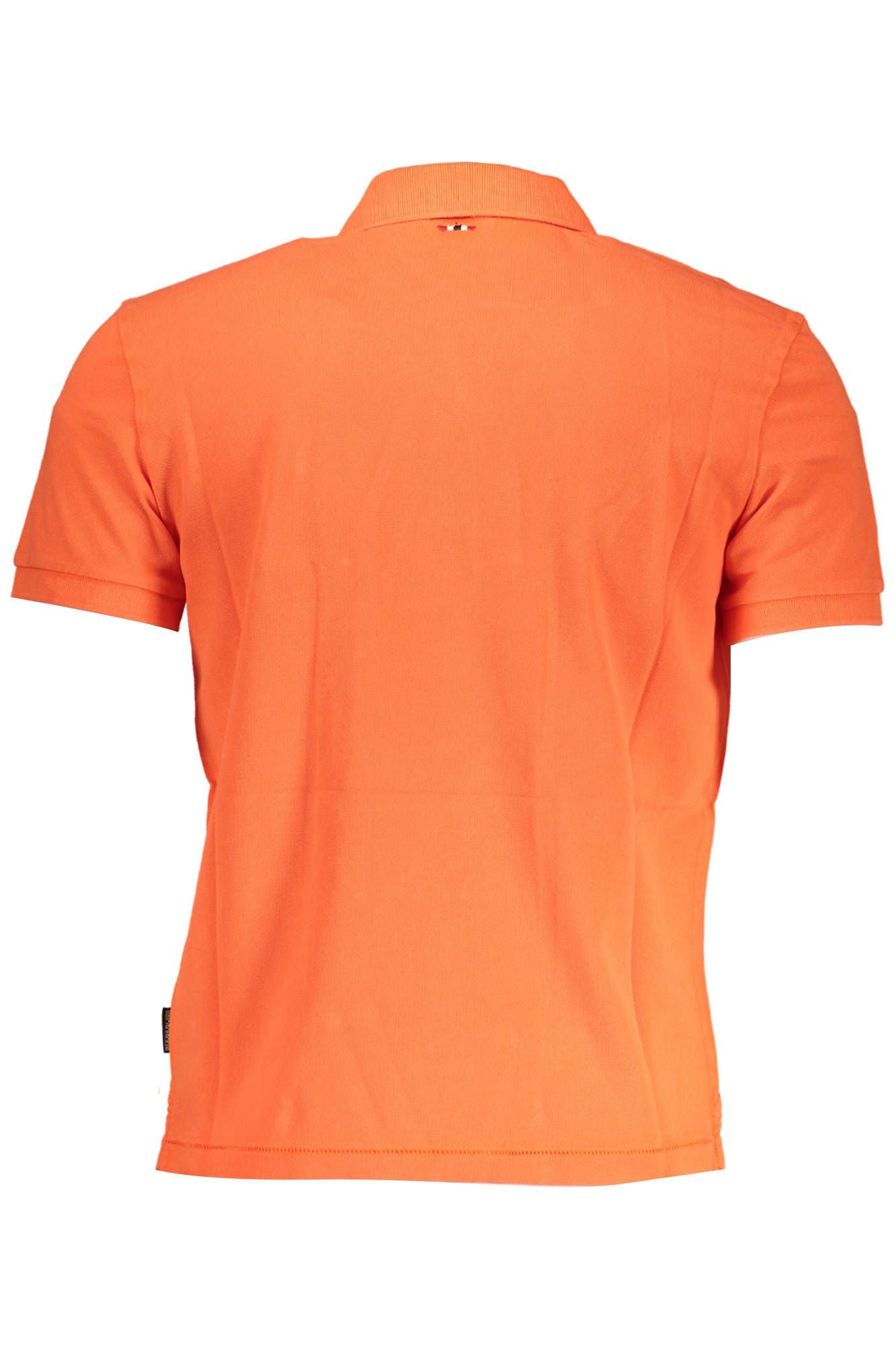 Elegant Red Cotton Polo with Emblem Detail