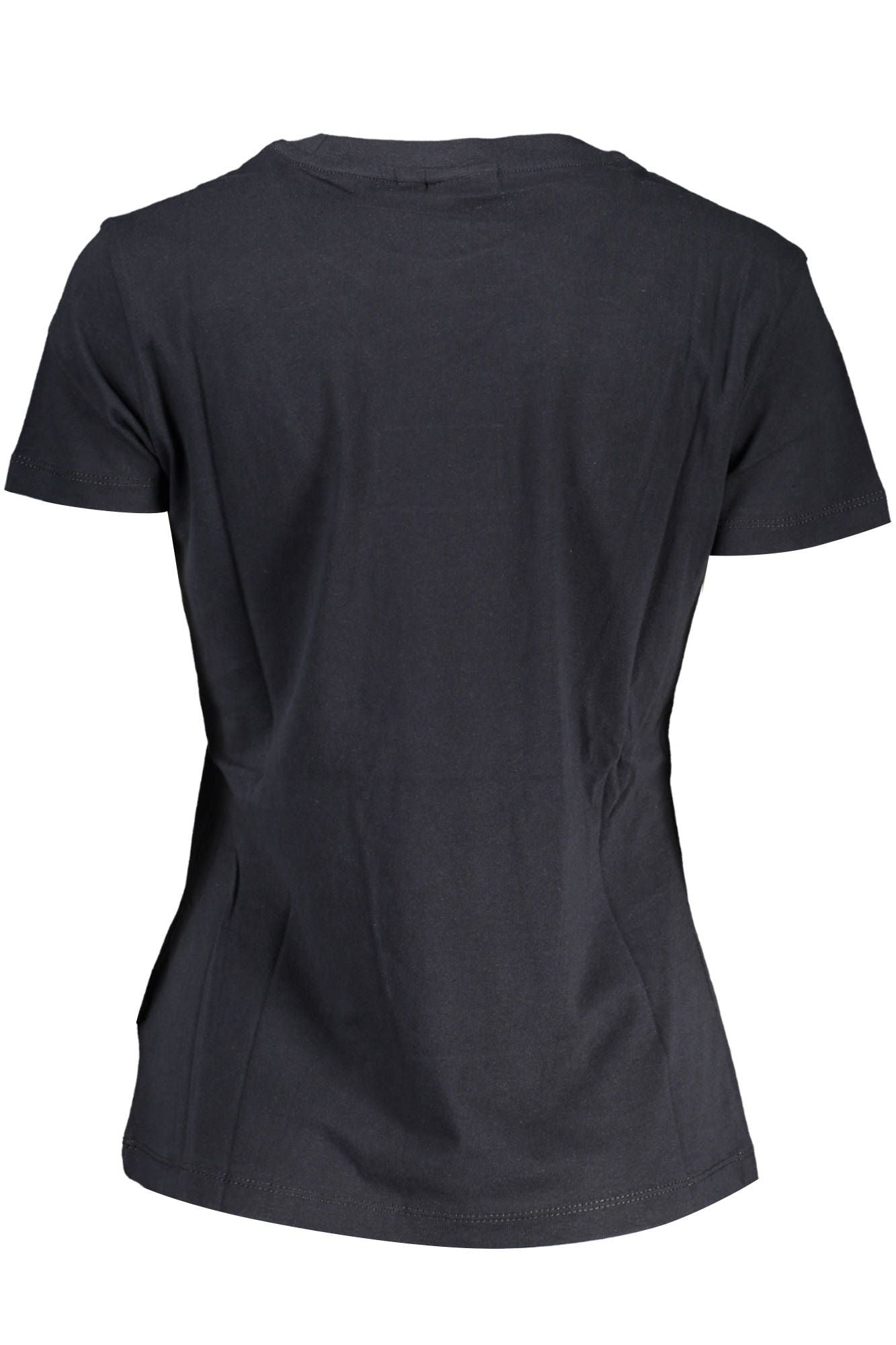 Chic Black Tee with Iconic Detailing