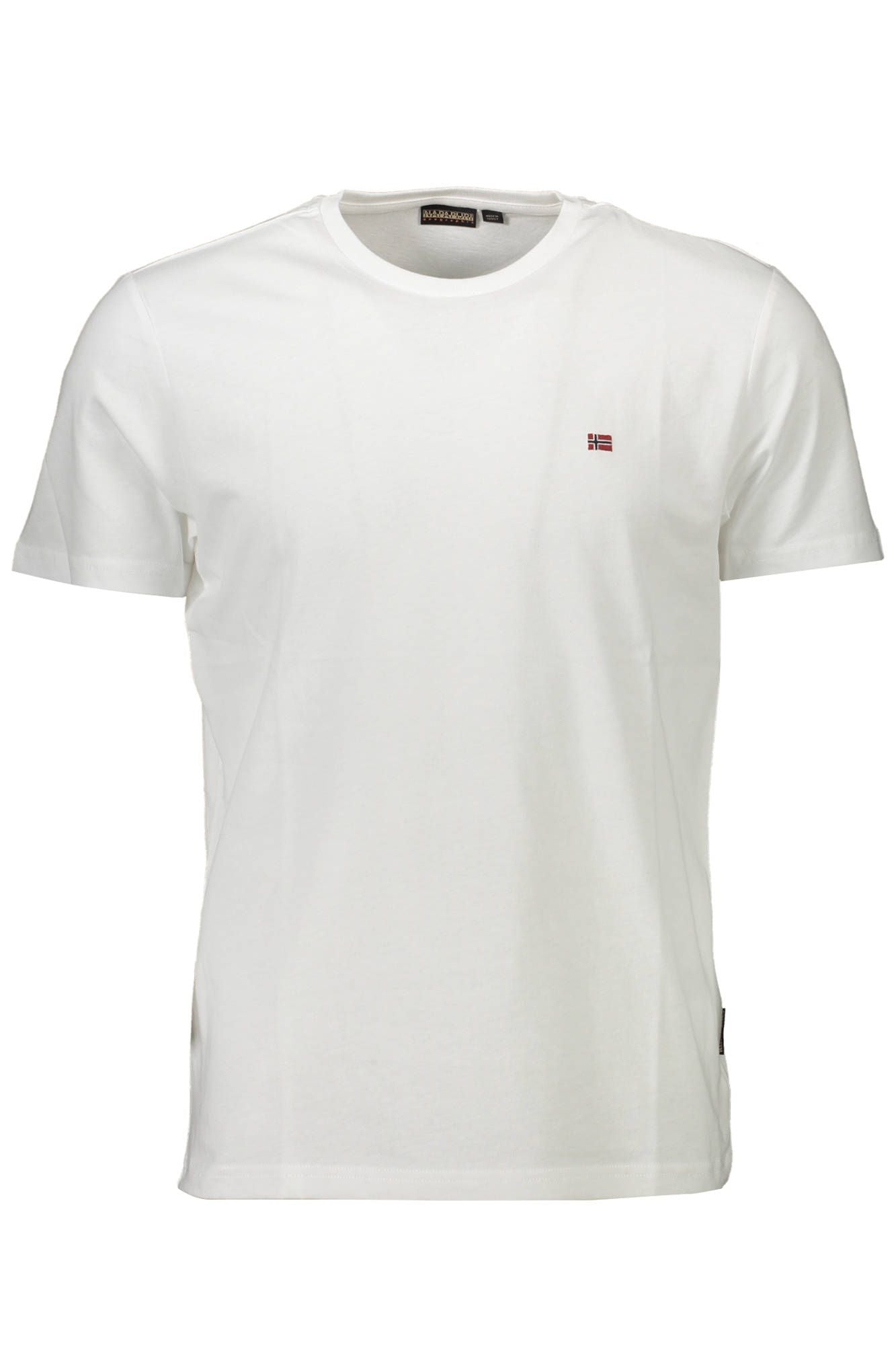Eco-Friendly White Logo Tee