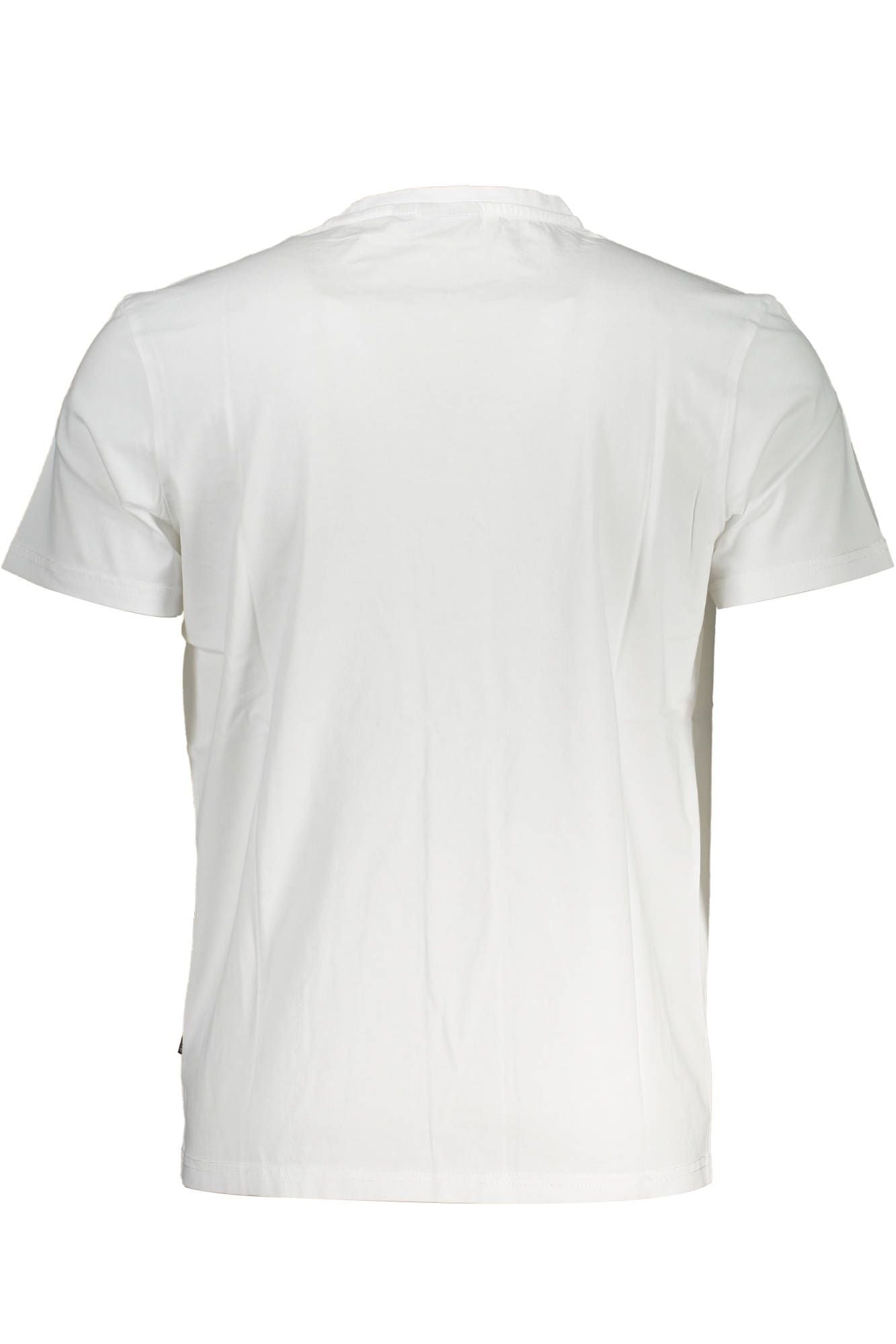 Elegant Embroidered White Tee for Men