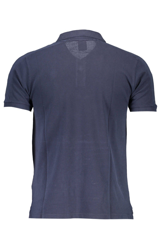 Classic Short Sleeve Polo Shirt in Blue
