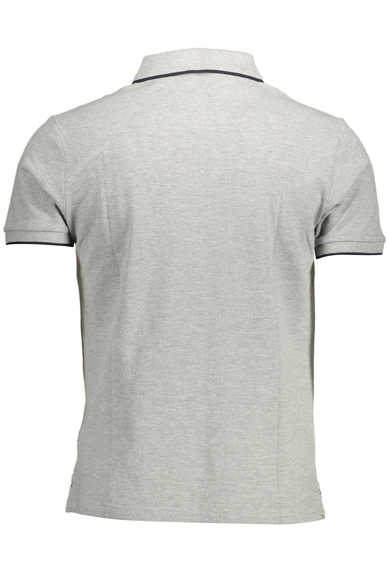 Chic Short-Sleeve Polo with Contrast Details