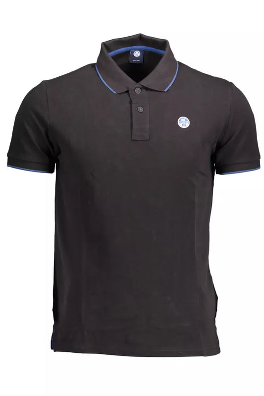 Elegant Contrasting Polo Shirt