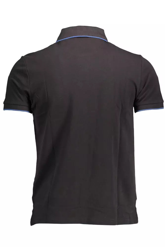 Elegant Contrasting Polo Shirt