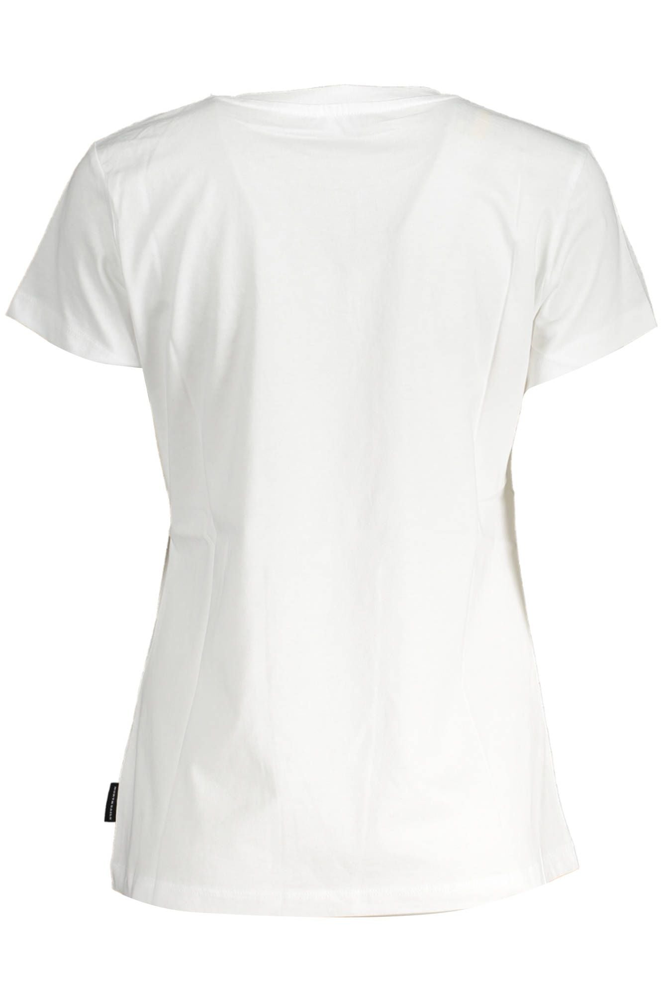 Embroidered Organic Cotton Tee - Pristine White