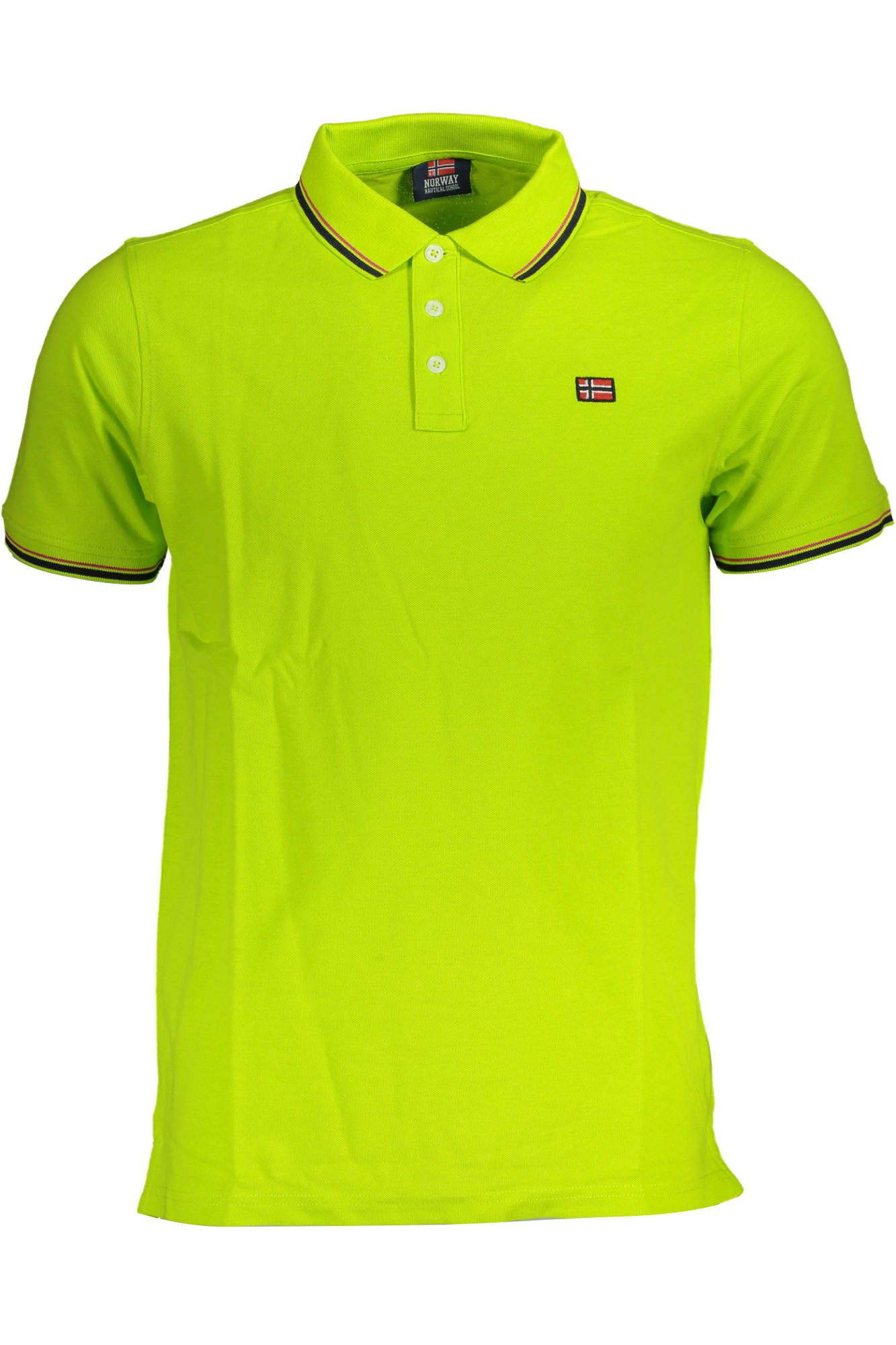 Summery Elegance Yellow Short-Sleeved Polo