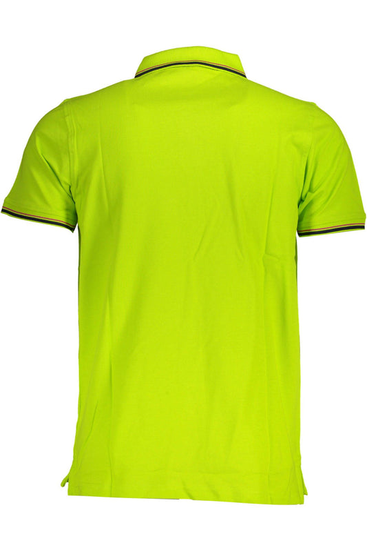 Summery Elegance Yellow Short-Sleeved Polo