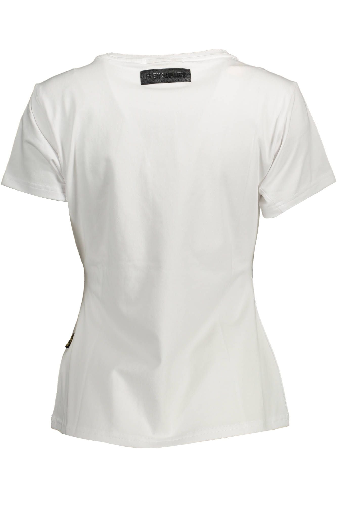 V-Neckline Printed Cotton Tee