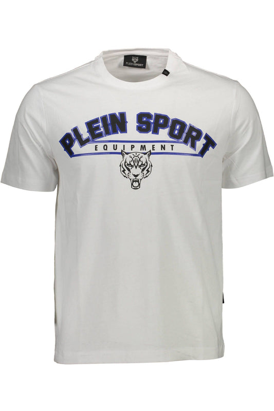 Printed Crew Neck T-Shirt with Logo Detail