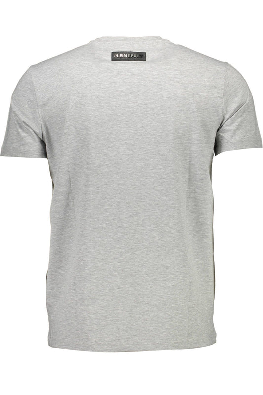 Sleek Contrasting Detail Crew Neck Tee