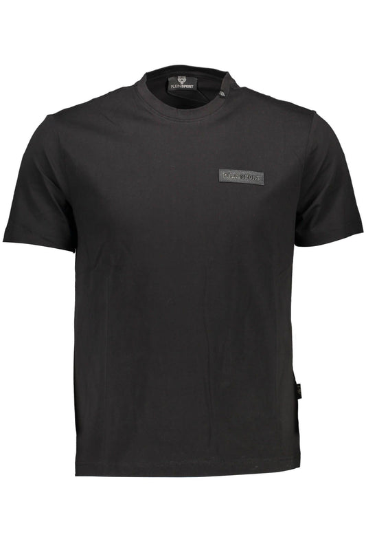 Sleek Short Sleeve Crew Neck Tee with Bold Accents