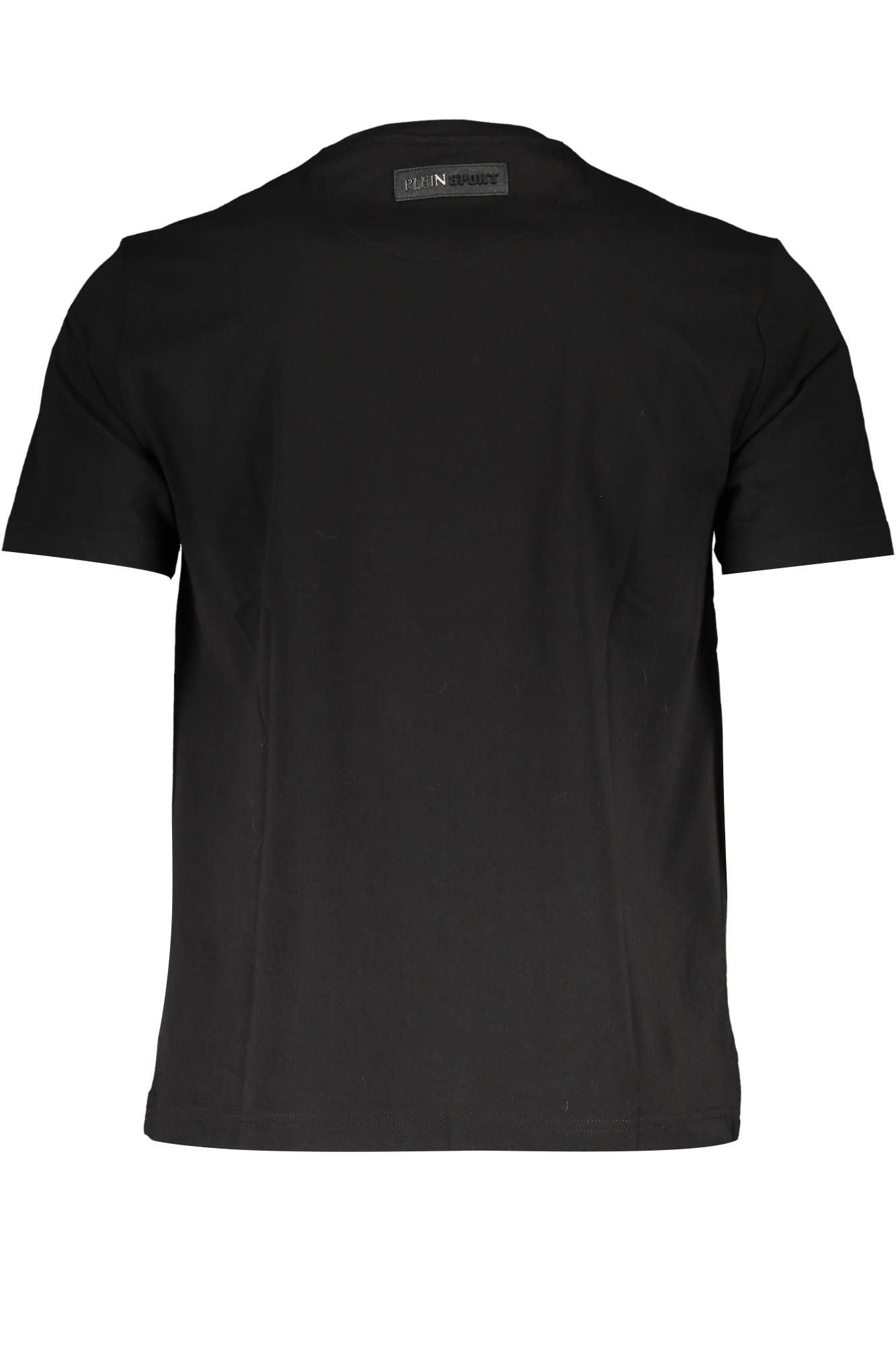 Sleek Cotton Crew Neck Tee with Logo Print