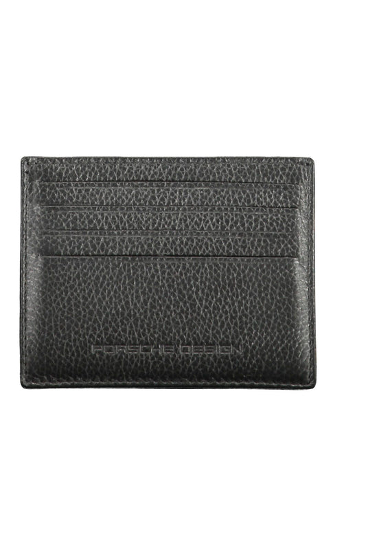 Elegant Leather Card Holder with RFID Blocker