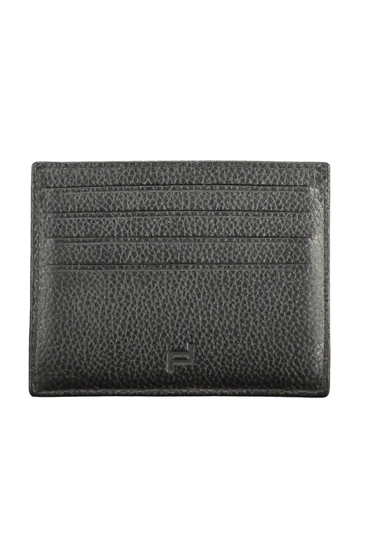Elegant Leather Card Holder with RFID Blocker