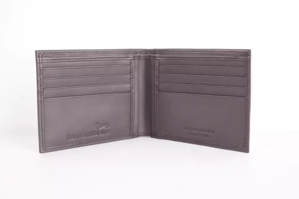 Elegant Calfskin Leather Wallet