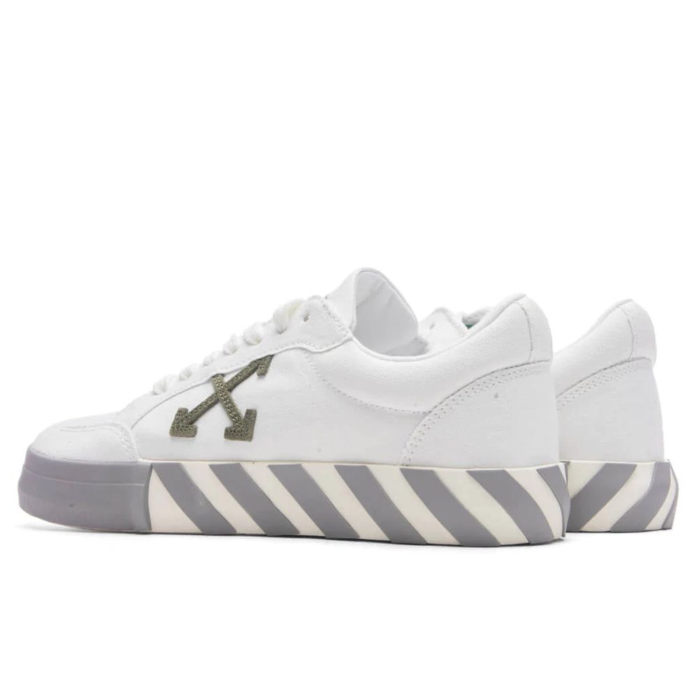 Suede-Trimmed Vulcanized Canvas Sneakers