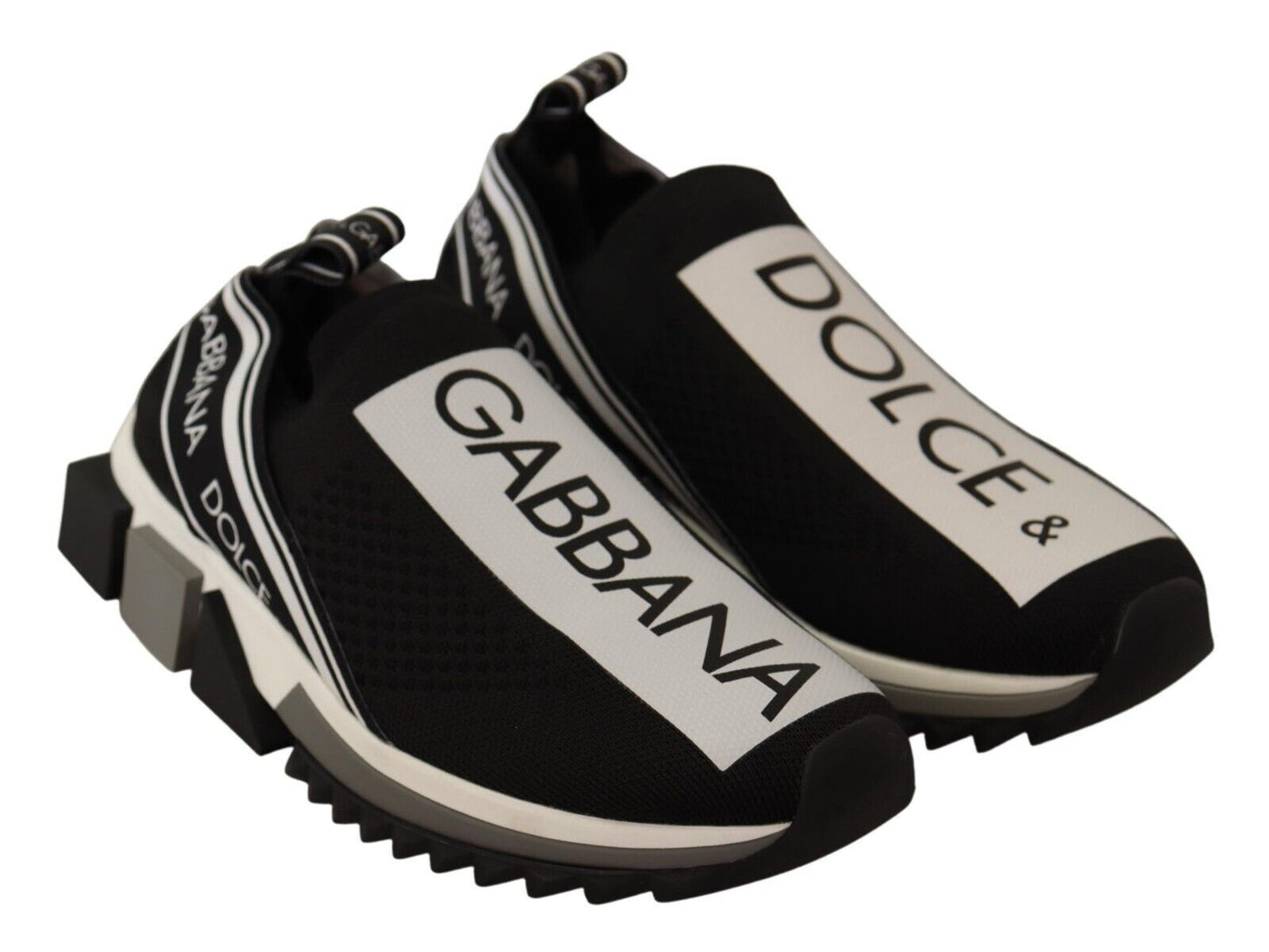 Chic Monochrome Sorrento Slip-On Sneakers