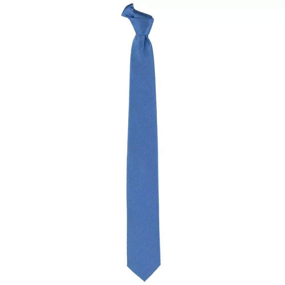 Elegant Light Blue Silk Tie