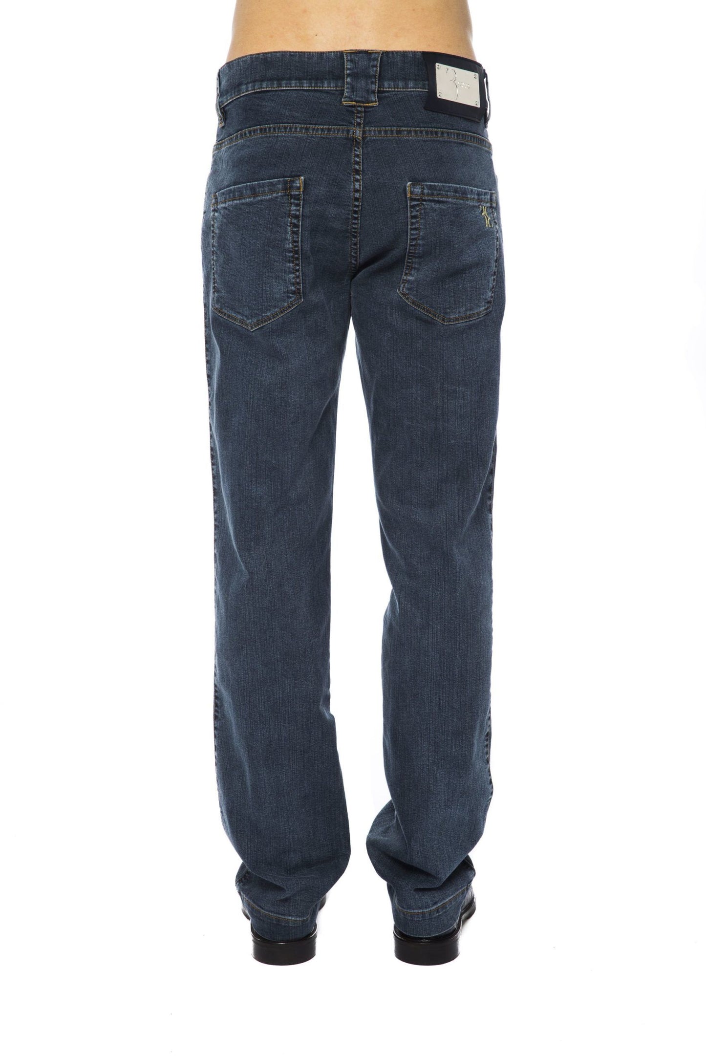 Embroidered Italian Regular Fit Jeans