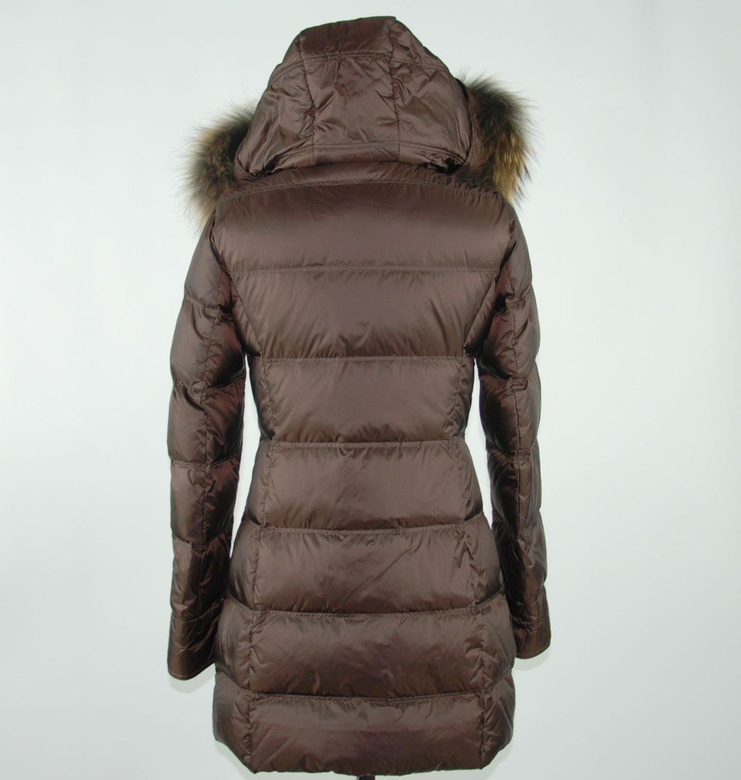 Luxurious Brown Duck Down Jacket